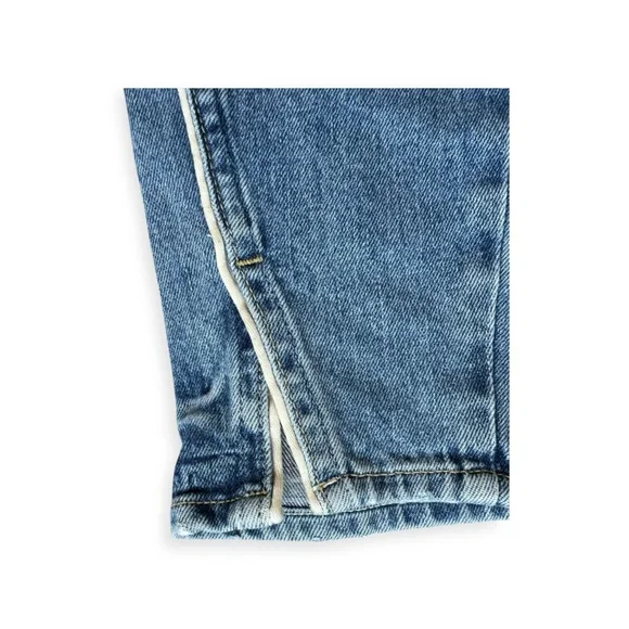 AMO Twist Yours Truly Jeans Denim straight leg Size 25 - Picture 7 of 10